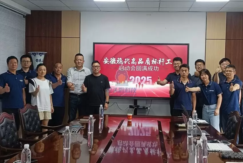 Pertemuan Peluncuran Proyek Perencanaan Pabrik Benchmark Teknologi Shoebill X Anhui Wenxing