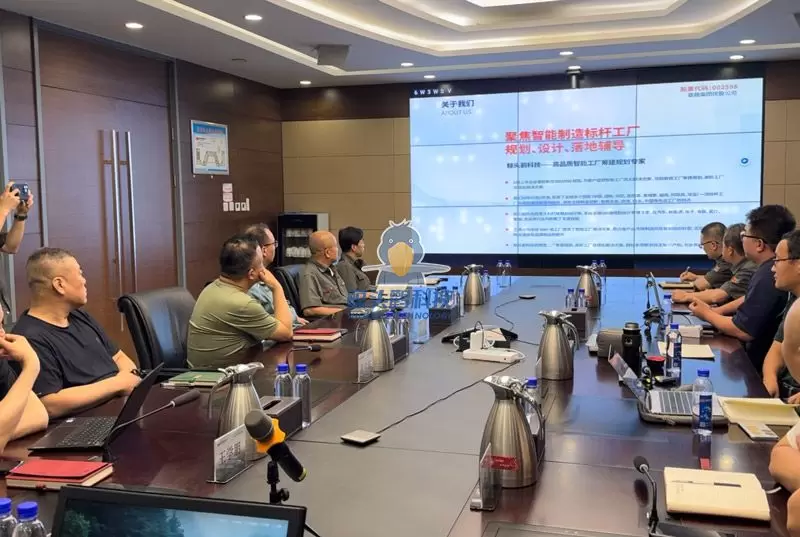 Rapat Perencanaan Peluncuran Proyek Shoebill Technology X Wu Zhong Instrument Factory